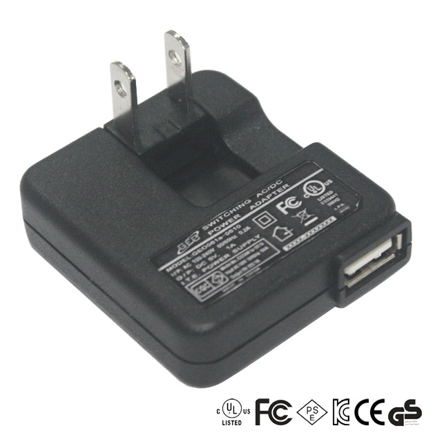 UL,PSE USB POWER ADAPTER 5V1A